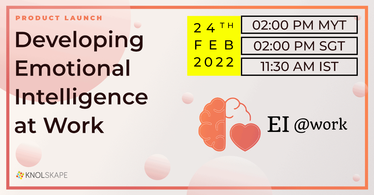 developing emotional intelligence at work